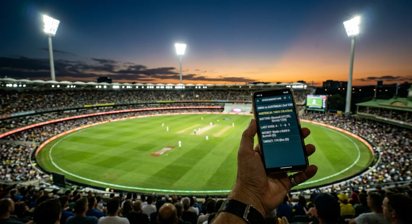 Partita serale di cricket vista dalla prospettiva dello scommettitore analitico