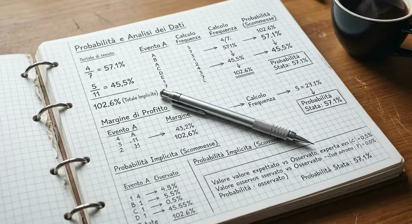 Calcolo della probabilita implicita dalle quote di scommessa cricket